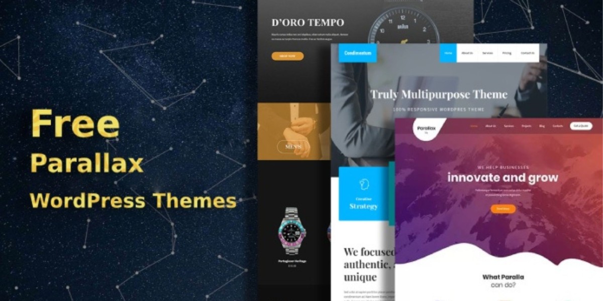 Is a Free Parallax WordPress Theme the Secret to a Stunning One-Page Website?