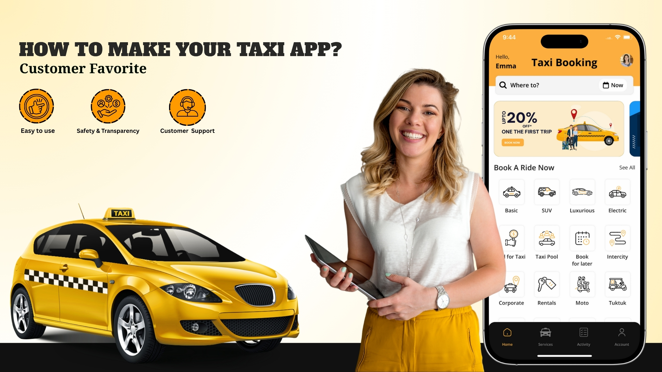 How to Make Your Taxi App a Customer Favorite?
