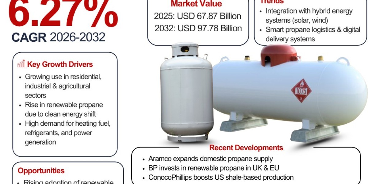 Global Propane Market to Reach $97.78 Billion by 2032 – Key Trends & Forecasts